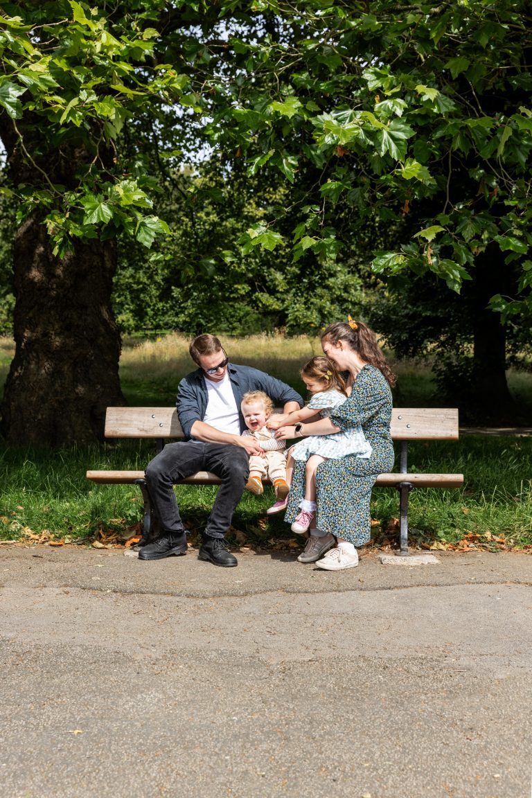 Fun Family Portraits in Roundhay Park, Leeds.